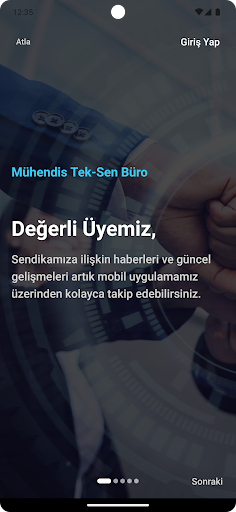 Mühendis Tek-Sen Büro ekran görüntüsü