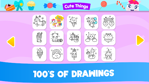 Girls Coloring Book Magic ekran görüntüsü