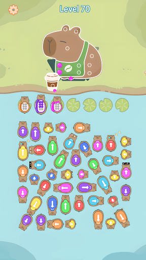 Capybara Traffic Jam Match 3D ekran görüntüsü