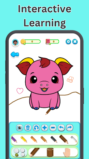 Coloring book: Play & Learn ekran görüntüsü