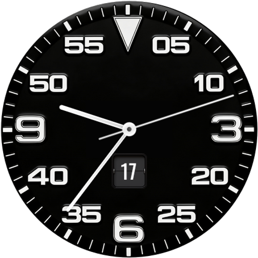 Bold Sport Analog Watch Face