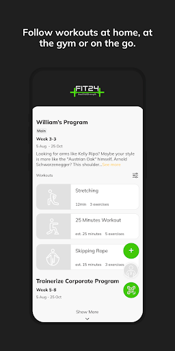 Fit24 Health and Strength ekran görüntüsü
