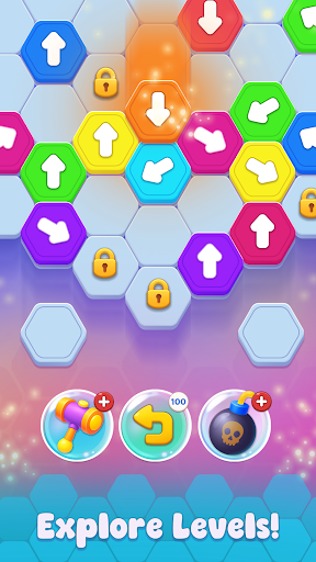 Hexa Arrow Sort: Tap Puzzle ekran görüntüsü