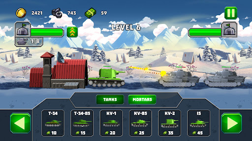 Tank Saldırısı 5 | Tanklar 2D ekran görüntüsü