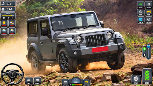 Offroad Jeep 4x4 Driving Sim ekran görüntüsü