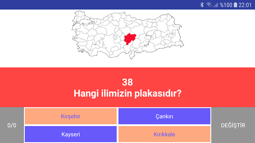 Şehir Bulma Oyunu ekran görüntüsü