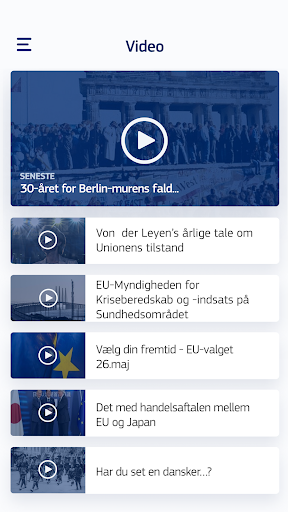 EU i Danmark ekran görüntüsü