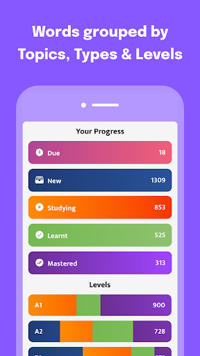 3000 Most Common Dutch Words ekran görüntüsü