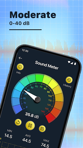 Decibel App: Sound dB Meter ekran görüntüsü