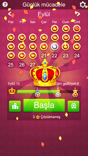 Solitaire: Günlük mücadele ekran görüntüsü