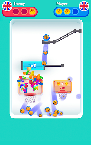 Basket War: Gravity Shot ekran görüntüsü