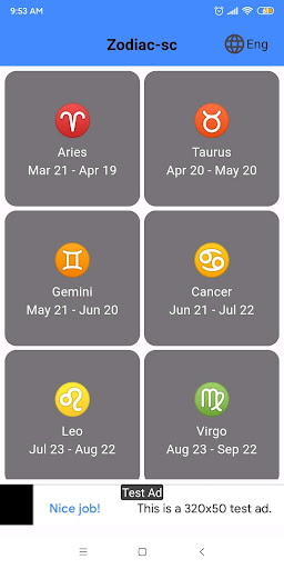Zodiac - sc ekran görüntüsü