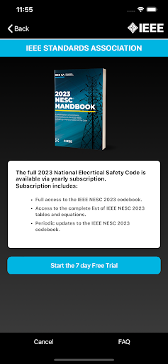 NESC 2023 IEEE App ekran görüntüsü