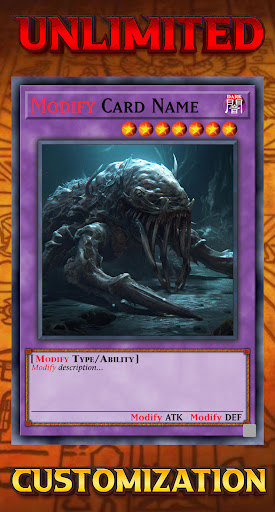Yu-Gi-Oh Maker - Image & Video ekran görüntüsü