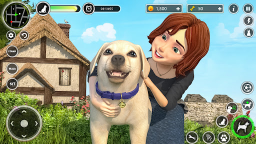 Dog Simulator Pet Dog Games 3D ekran görüntüsü