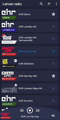 Online Latvian Radio ekran görüntüsü