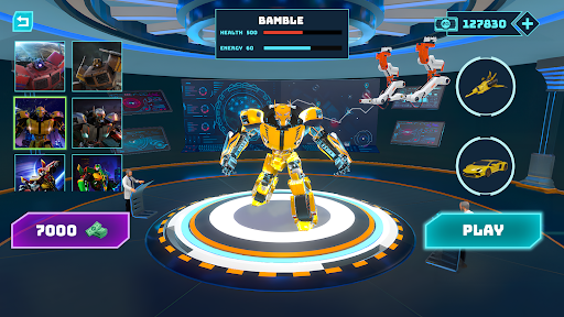 Robot Game: Transform & Fight ekran görüntüsü