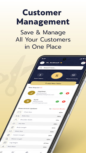 My Tailor App ekran görüntüsü