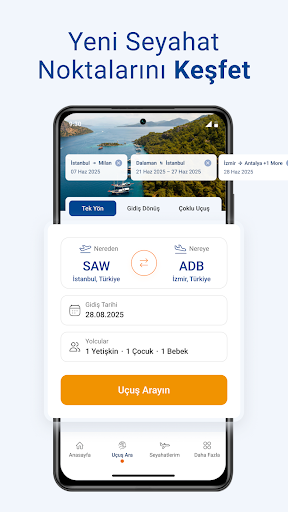 SunExpress Airlines ekran görüntüsü