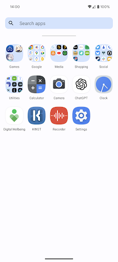 Nova Launcher Prime ekran görüntüsü