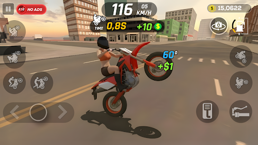 Wheelie Master: Moto Ride 3D ekran görüntüsü