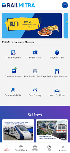 LiveTrain, PNR & Food Delivery ekran görüntüsü