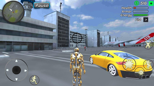 Super Crime Iron Hero Robot ekran görüntüsü