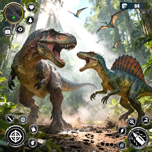 Dino Clash Simulator Games