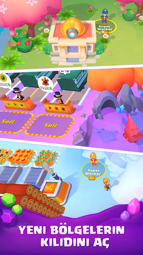 Drill&Chill: Idle Miner Tycoon ekran görüntüsü