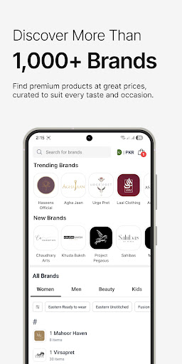 LAAM: Online Shopping App ekran görüntüsü