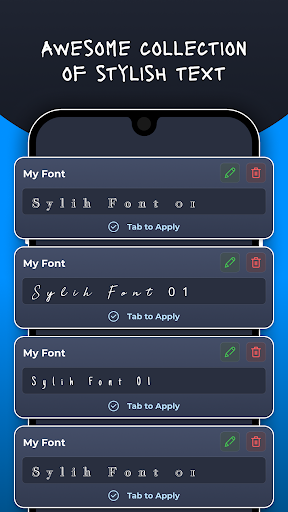 My Font - Font Keyboard ekran görüntüsü
