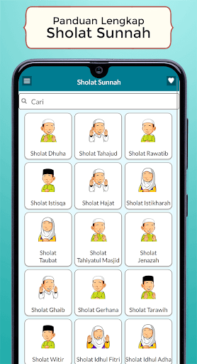 Panduan Sholat Wajib & Sunnah ekran görüntüsü
