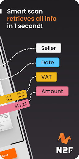 N2F - Expense Reports ekran görüntüsü