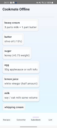 Cookmate Offline ekran görüntüsü