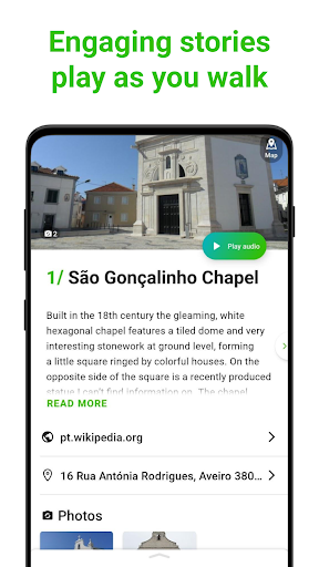 Aveiro Tour Guide:SmartGuide ekran görüntüsü