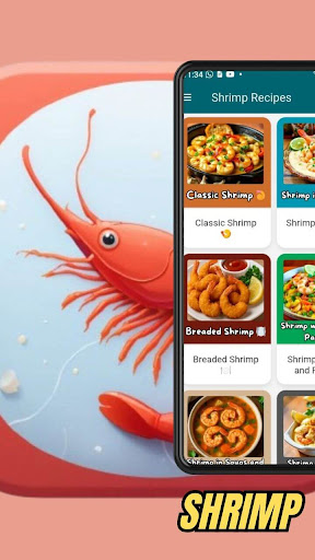 Shrimp Recipes ekran görüntüsü