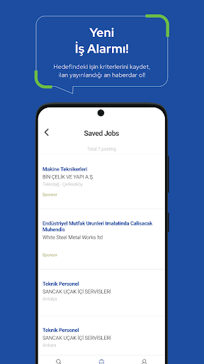 Yenibiris.com - İş İlanları ekran görüntüsü