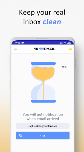10 Minute Mail - Temp Mail ekran görüntüsü