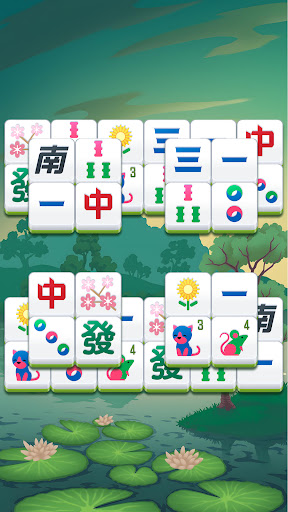 Üçlü Mahjong - Mahjong Yapbozu ekran görüntüsü
