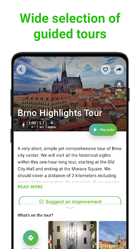 Brno Audio Guide by SmartGuide ekran görüntüsü
