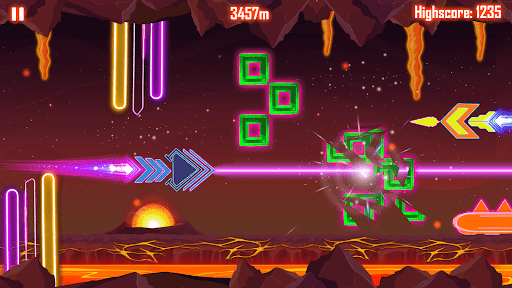 Arrow Rush: Space Shooter ekran görüntüsü
