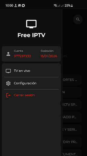 IPTV Player - TV en vivo y más ekran görüntüsü
