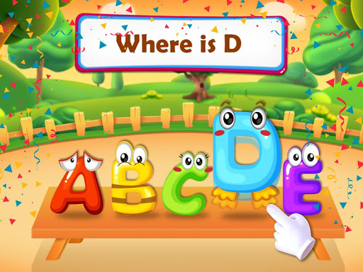Alphabet matching Toddler Game ekran görüntüsü