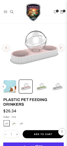 Peak Pet Gear ekran görüntüsü
