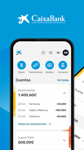 CaixaBankNow: Tu Banco online ekran görüntüsü