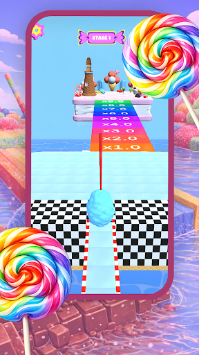Candy Race Launcher ekran görüntüsü
