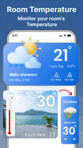 Room Temperature AQI Checker ekran görüntüsü