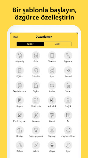 Para Yönetimi - Defter, Bütçe ekran görüntüsü