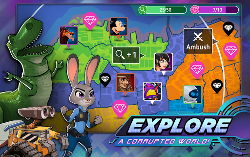 Disney Heroes: Battle Mode ekran görüntüsü