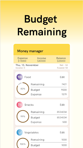 Money Manager: Expense Tracker ekran görüntüsü